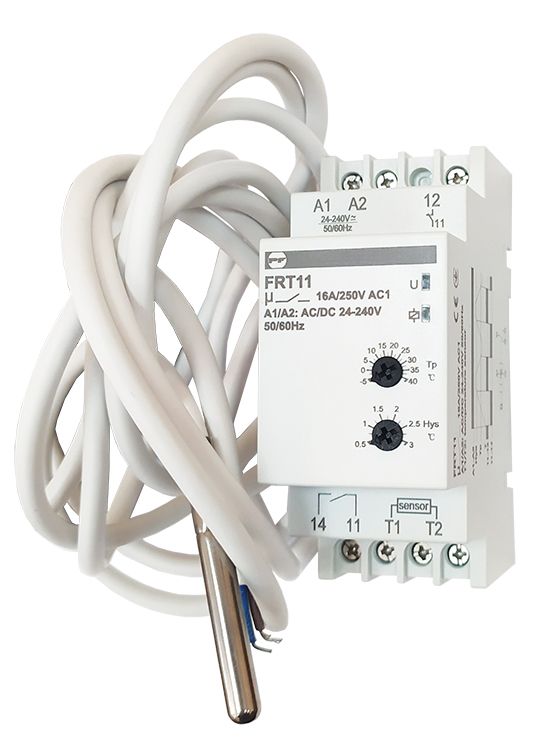 Реле контролю температури FRT11 24-240VAC/DC, 50/60HZ Промфактор(FRT11)
