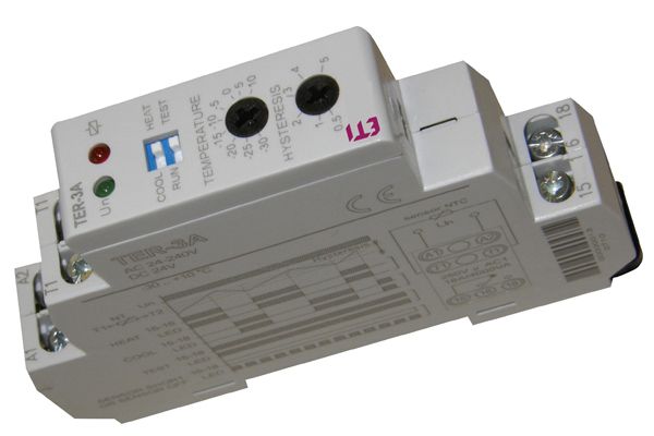 Термостат TER-3 B (0...- +40) 24-240AC/DC 1x16A AC1 ETI(2471813)