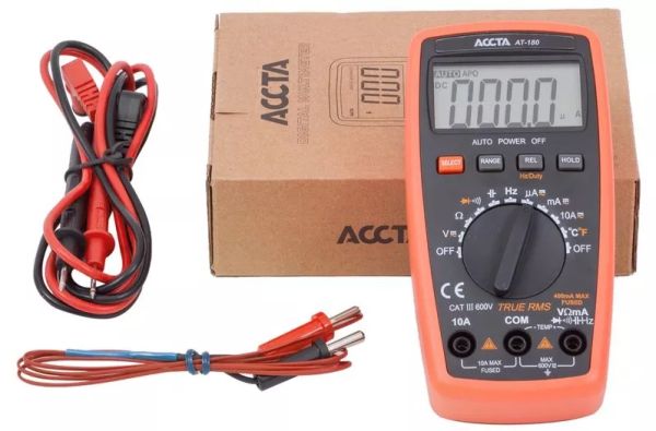 Мультиметр цифровой AT-180 Accta(AT-180)