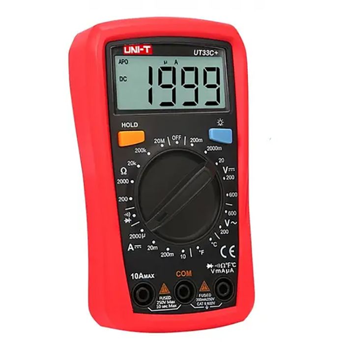 Мультиметр цифровой UT 33C+ UNI-T(UT33C+)