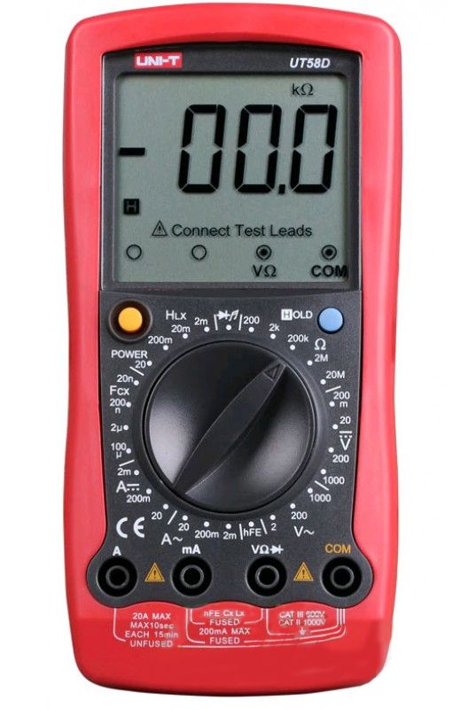 Мультиметр цифровой UT 58D UNI-T(UT58D)