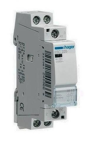 Контактор модульный HAGER ESС225 25A(ESС225)