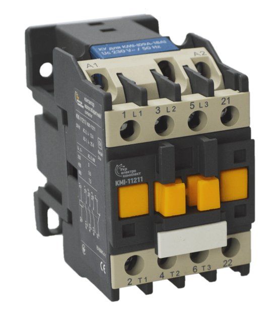 Контактор КМИ-11210 12А 220В/АС3 1НО, УЕК(KKM11-012-230-10-U)