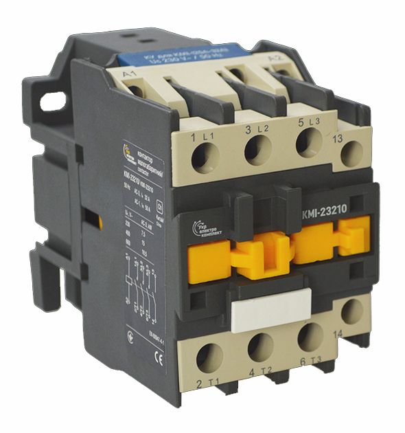 Контактор КМИ-23210 32А 220В/АС3 1НО, УЕК(KKM21-032-230-10-U)