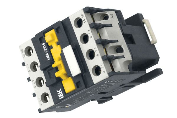 Контактор КМИп-22510 25А 220В/АС3 1з НО, ИЭК(KMD21-025-220-10)