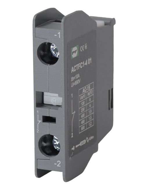Контакт дополнительный фронтальный для пускателей FC1-4 ACTFC1-4 01 1NC(ACTFC1401)