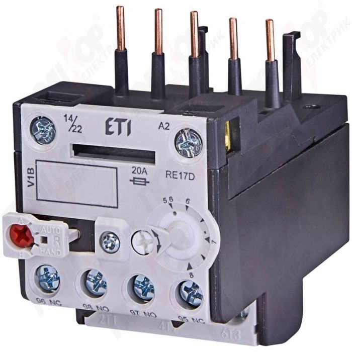 Реле теплове RE17D- 8,0 (т.р CE07_5,6-8) ETI(4641408)