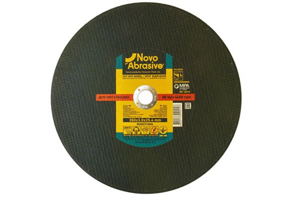 Круг отр. металл 350*3,0*25,4 14А NOVOABRASIVE(WM35030)
