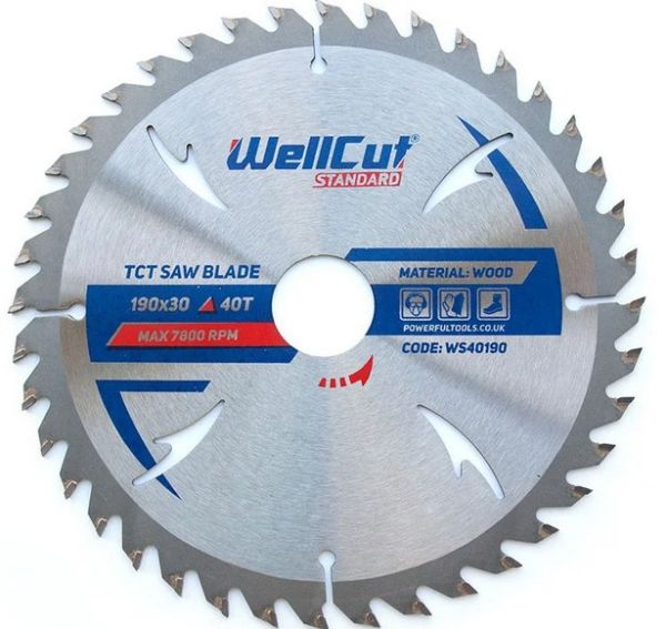 Диск пильный 200мм*30мм 24Т WELLCUT Standard(WS2420030)