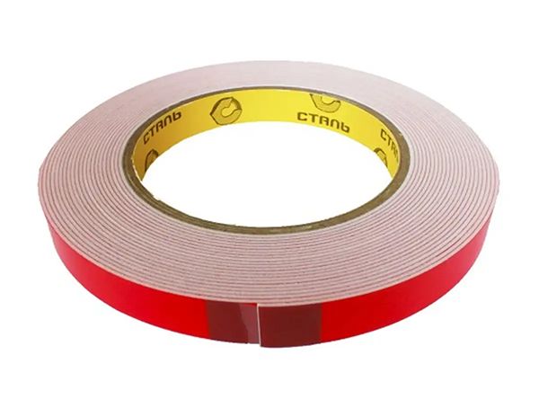 Лента клейкая монтажная двухсторонняя на вспененной основе 12*10м СТАЛЬ 36024(36024)