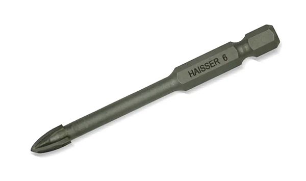Сверло по керамике та стеклу 6мм. HAISSER HS103405/2711306(HS103405/2711306)
