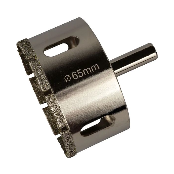 Коронка алмазная по керамограниту 65мм. HS104965 HAISSER(HS104965/2712365)