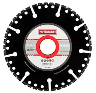 Коло алмазне MULTIPURPOSE PROFESSIONAL 125*1.2*3*22,23мм. HAISSER 4212651(4212651)