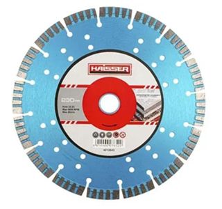 Коло алмазне Segment/Turbo CONCRETE EXPERT 230*3*12*22,23мм. HAISSER 4212643(4212643)