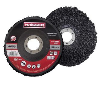 Коло зачисне із вспіненого абразиву 125мм. HAISSER 5419702(5419702)