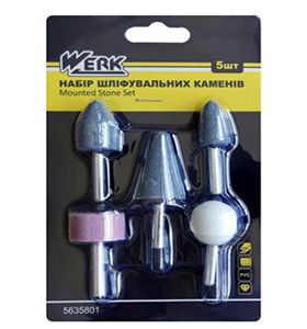 Набір шліфувальних каменів WERK 5635801(5635801)