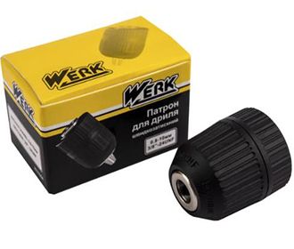 Патрон для дриля швидкозажимний 2.0-13мм., 1/2-20UNF+адаптер WERK 2936302(2936302)