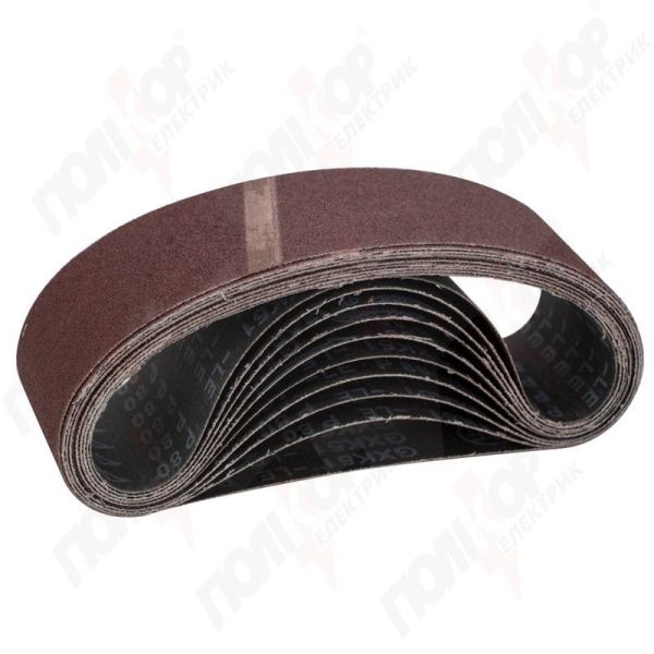 Лента шлифовальная 75х533мм зерно 80 SIGMA 10шт 9152081(9152081)