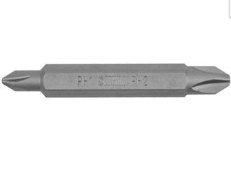Набір біт SIGMA Ph1-Ph2x65мм 1/4" 10шт S2 Chrome (поштучно )4011151(4011151)