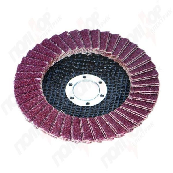 Круг лепестковый торцевой Sigma 125мм (зерно 100) 9172101(9172101)