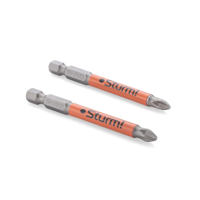 Біти S2 РН2*75мм, 2шт. 1271502 STURM(1271502)