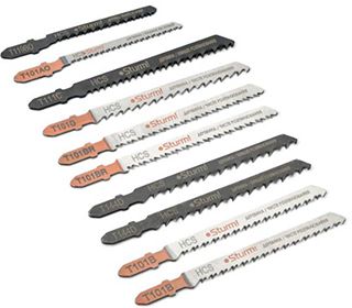Набір пилок для лобзика STURM дерево 10шт 9019-03-SS2(9019-03-SS2)