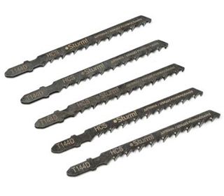 Пилки для лобзика STURM дерево 100мм прямий різ 5 шт 9019-03-144D(9019-03-144D)