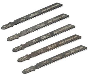 Пилки для лобзика STURM для м'якої деревини 100мм прямий різ 5 шт 9019-03-111C(9019-03-111C)
