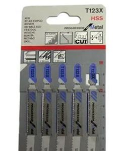 Пилки для лобзика STURM метал 100мм фігурний різ 5 шт 9019-03-227D(9019-03-227D)