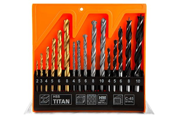 Набор сверел STURM (6 мет., 5 дер., 5 бет.) 1055-01-SS4(1055-01-SS4)