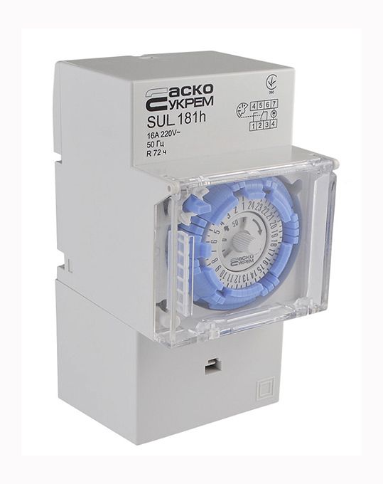 Таймер суточный электромех SUL 181h АСКО(A0090040001)