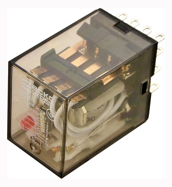 Реле MY4/ DC 12 V(без колодки) АсКо(A0090010025)