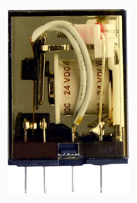 Реле MY4/ DC 24 V(без колодки) АсКо(A0090010015)