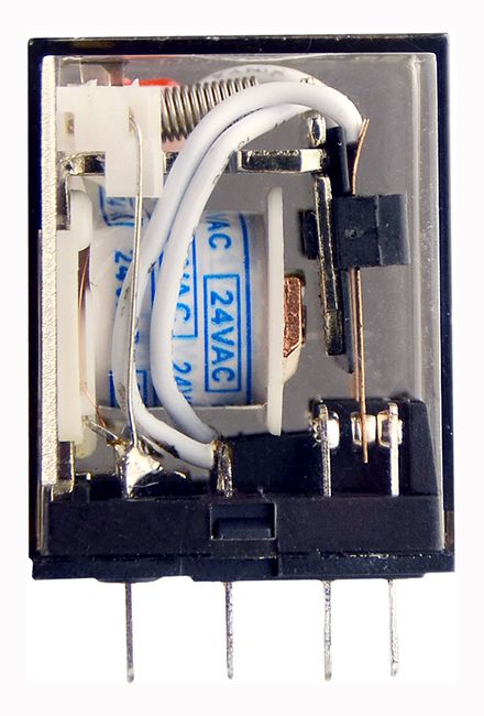 Реле MY4/AC 24 V(без колодки) АсКо(A0090010010)
