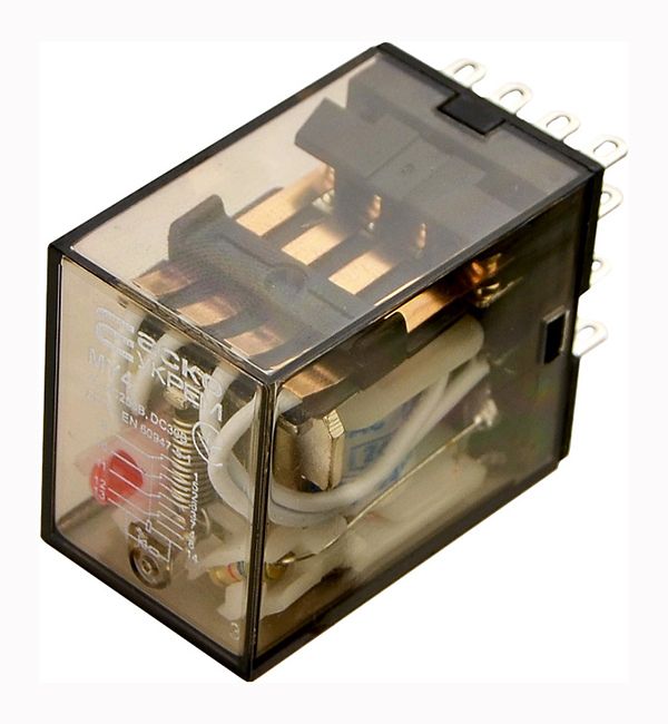 Реле MY4/AC 24 V(без колодки) АсКо(A0090010010)