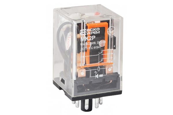 Реле MК2Р/АС 220 В(без колодки) АсКо(A0090010001)