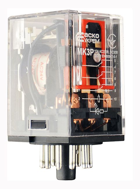 Реле MК3Р/ AC24V(без колодки) АсКо(A0090010004)