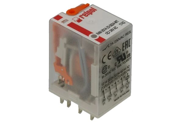 Реле R4N-2014-23-5024 WTL AC 24 V, без колодки Relpol(R4N2014235024WTL)