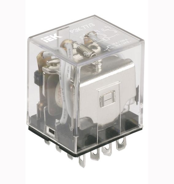 Реле ІЕК РЕК77/3 (LY3) / АC24V (без колодки)(RRP10-3-10-024A)
