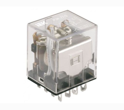 Реле ІЕК РЕК77/4 (LY4) / АC24V (без колодки)(RRP10-4-10-024A)