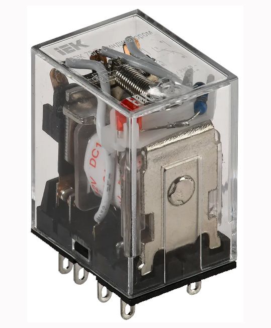 Реле ІЕК РЕК78/3 (MY3) / AC12V (без колодки) з індикацією(RRP20-3-05-012A-LED)