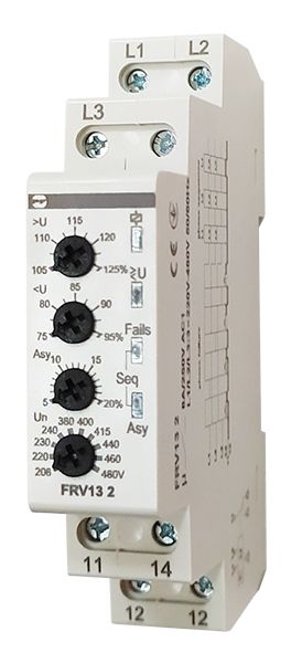 Реле контроля напряжения FRV13 2 3x208-480VAC Промфактор(FRV13 2)