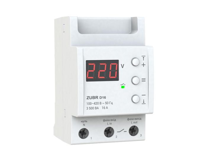 Реле напруги ZUBR D16()