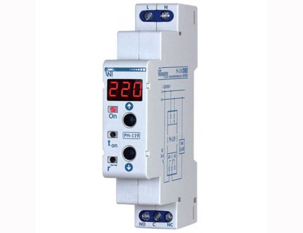 Реле напряжения 1-фазное РН-119 220 В(РН-119)