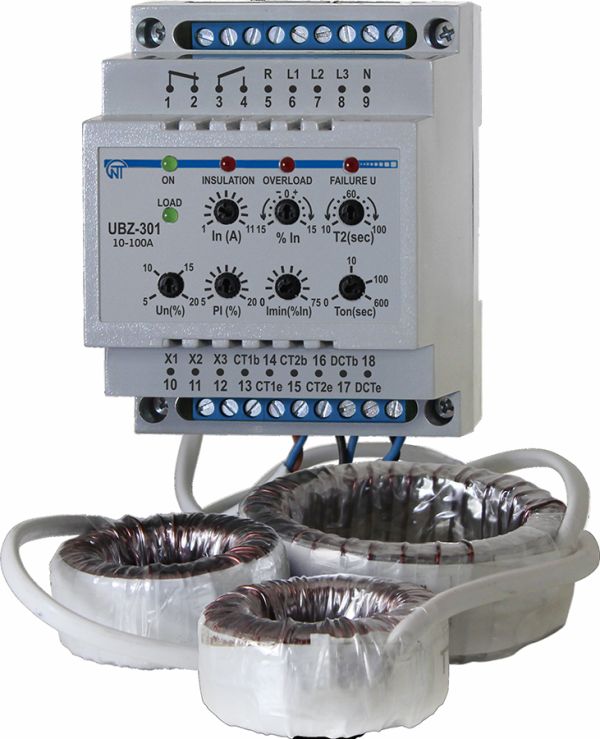 Уст-во защиты асин. двиг. УБЗ-301 10-100А(NTBZ30110)