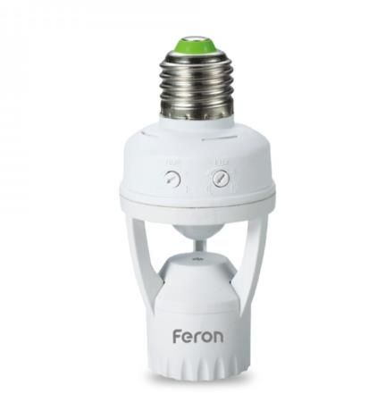 Датчик руху FERON SEN127 60W IP20 з цоколем Е27(22064)