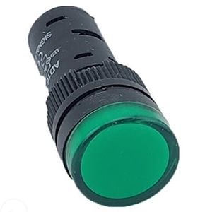 Армат. сигн. світлодіодна AD16DS 230В AC, зелений TNSy(TNSy5500245)