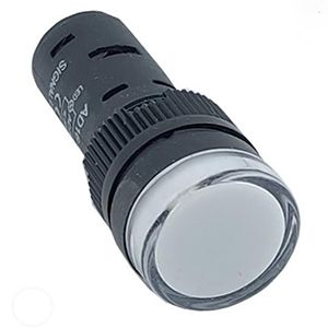 Армат. сигн. світлодіодна AD16DS 24В AC/DC, біла TNSy(TNSy5500242)