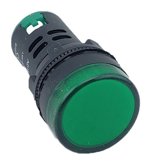 Армат. сигн. світлодиодна AD22-22DS 24V AC/DC, зелена TNSy(TNSy5500236)