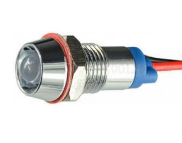 Армат. сигн. світлодіодна АD22С-8/AC220V, біла АсКо(А0140030107)